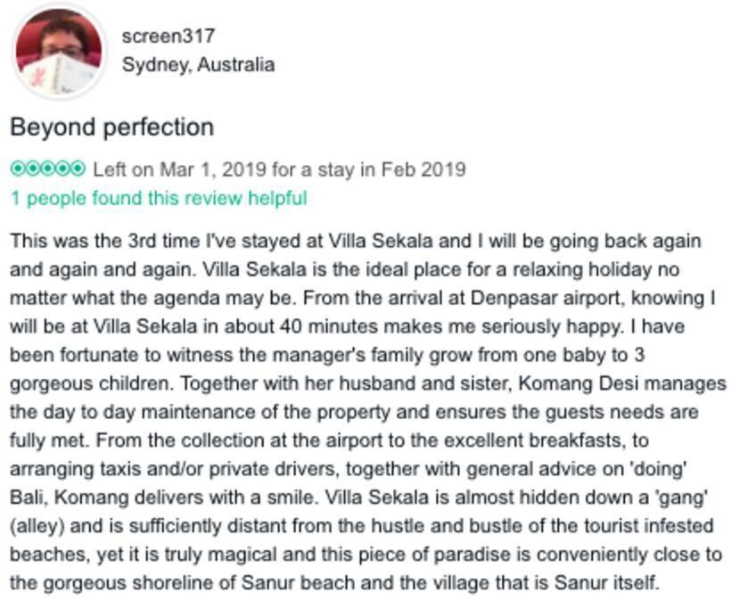 Exquisite Private Villa — Villa Sekala, Sanur, Se Bali מראה חיצוני תמונה